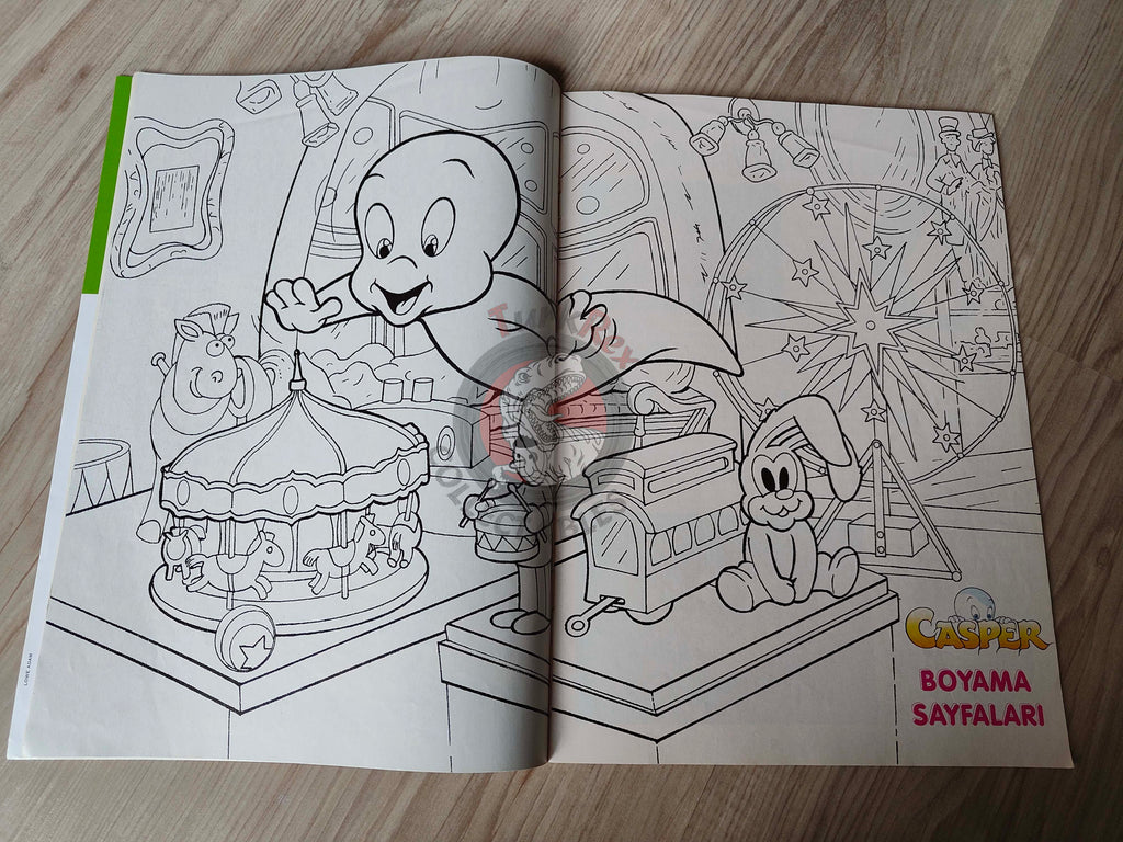 Casper the Friendly Ghost Magazine – Issue #26 1997 Turkish Comic Turkey