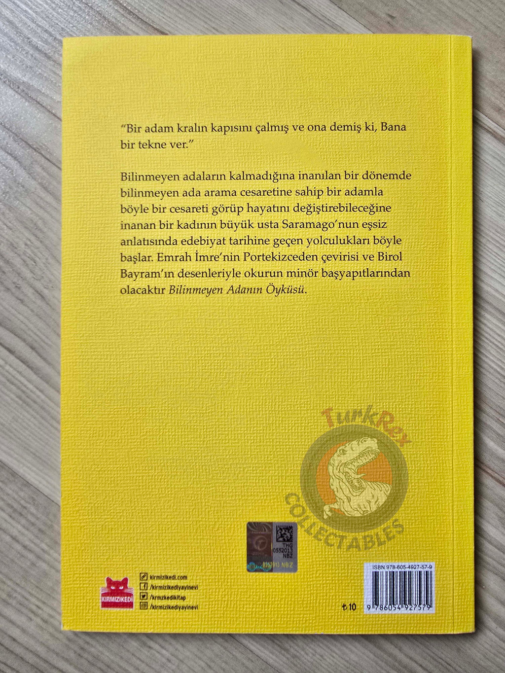 José Saramago – The Tale Of The Unknown Island 2018 Turkish Book Turkey