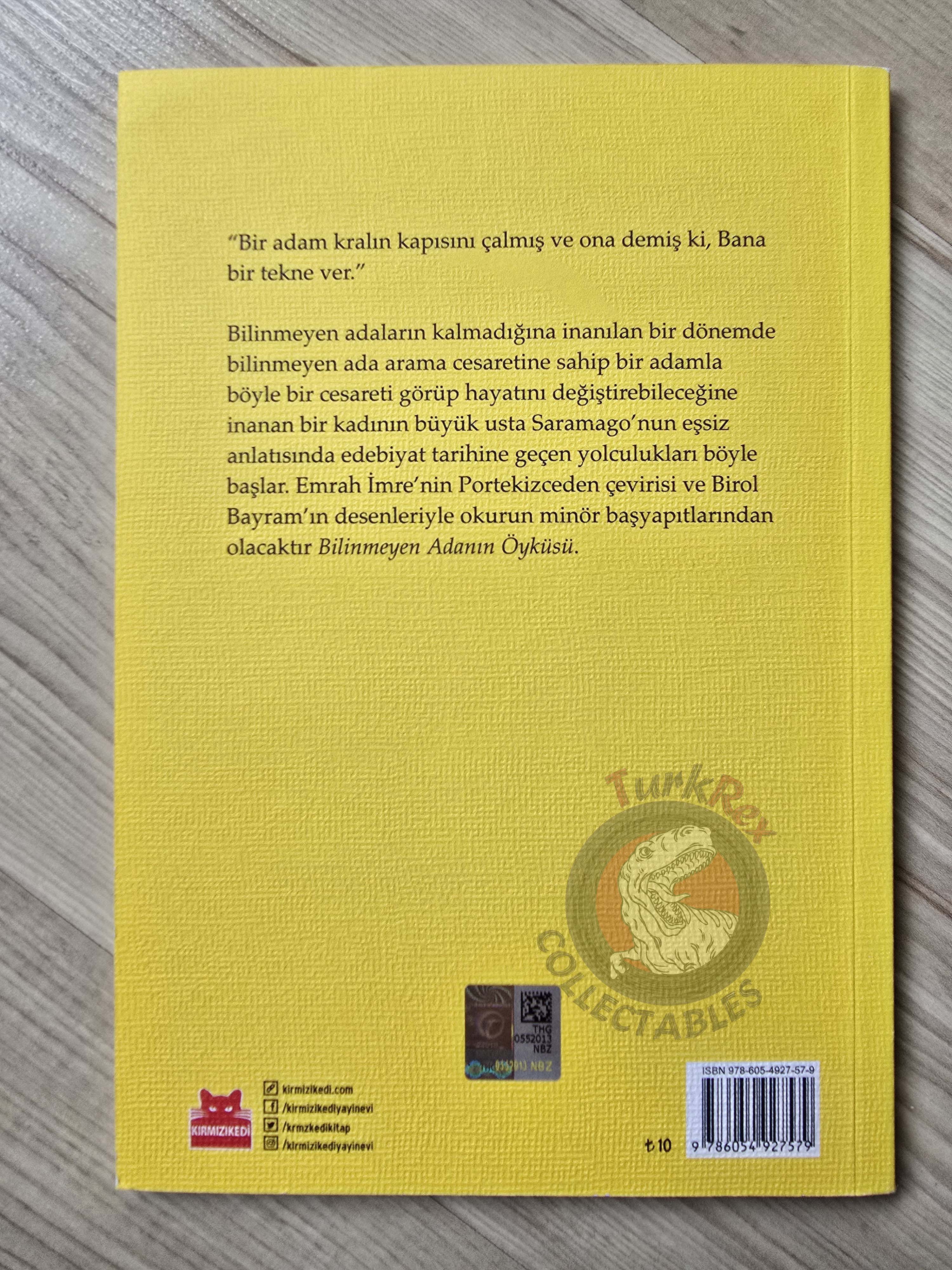 José Saramago – The Tale Of The Unknown Island 2018 Turkish Book Turkey