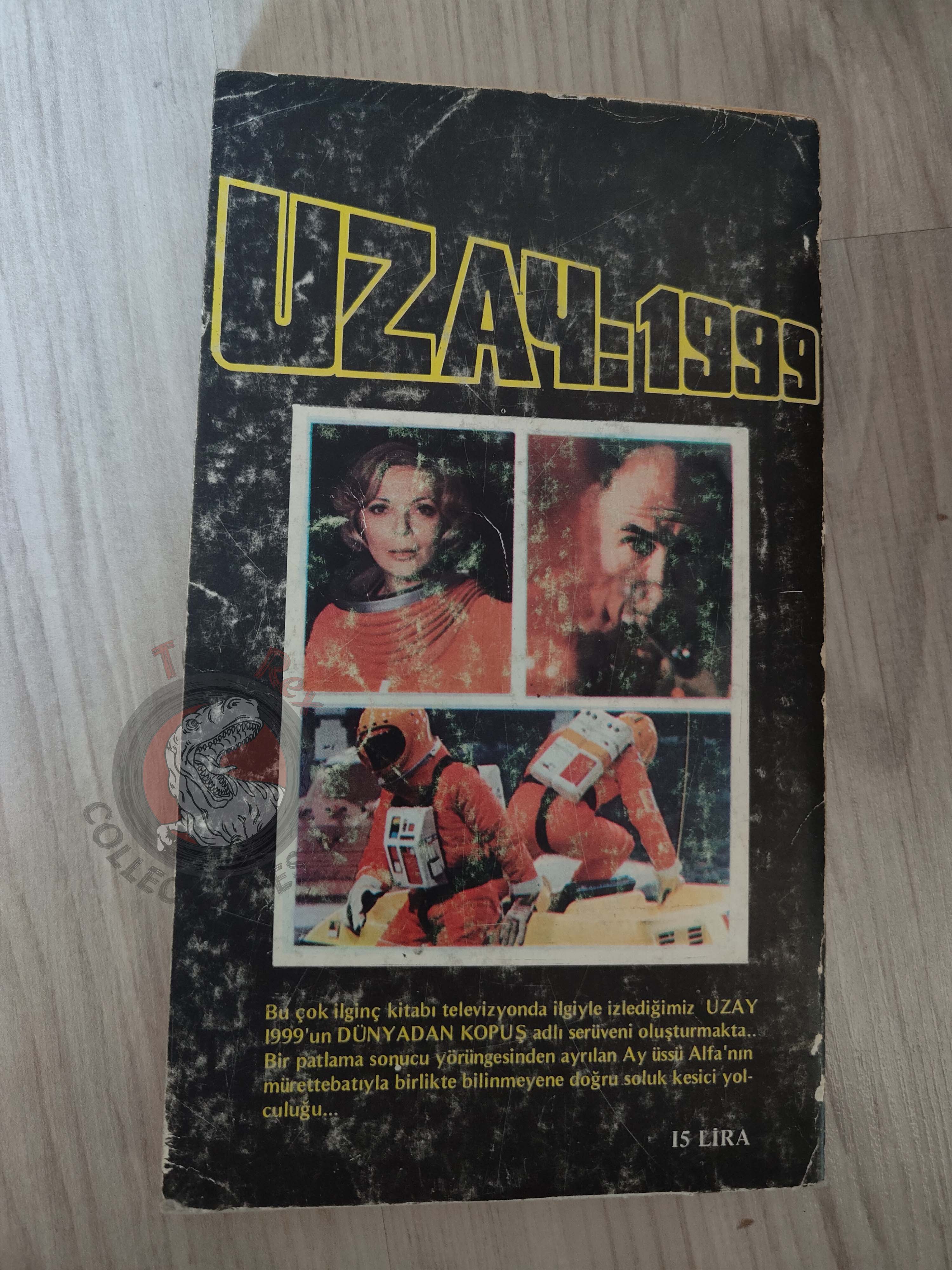 E. C. Tubb– Space: 1999 – Breakaway 1976 1st Turkish Book Turkey