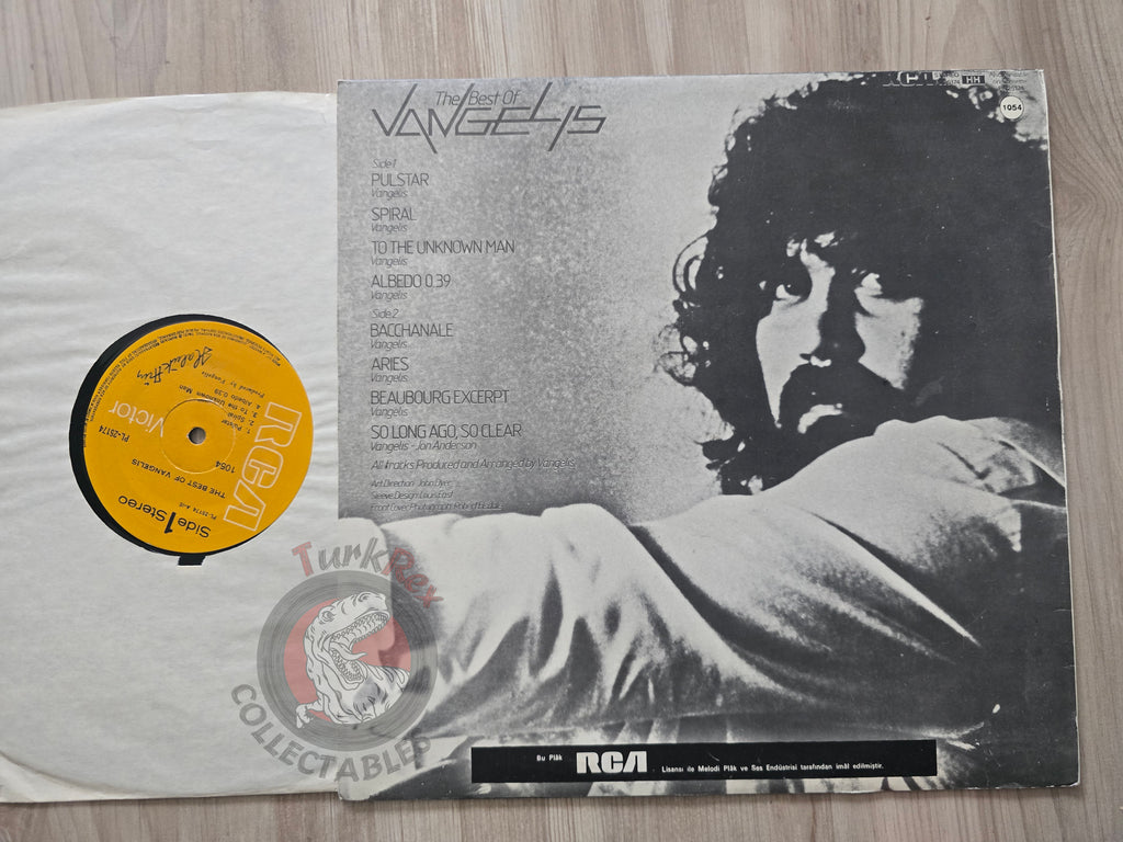 Vangelis – The Best Of Vangelis Turkish Pressing Vinyl Turkey Edition