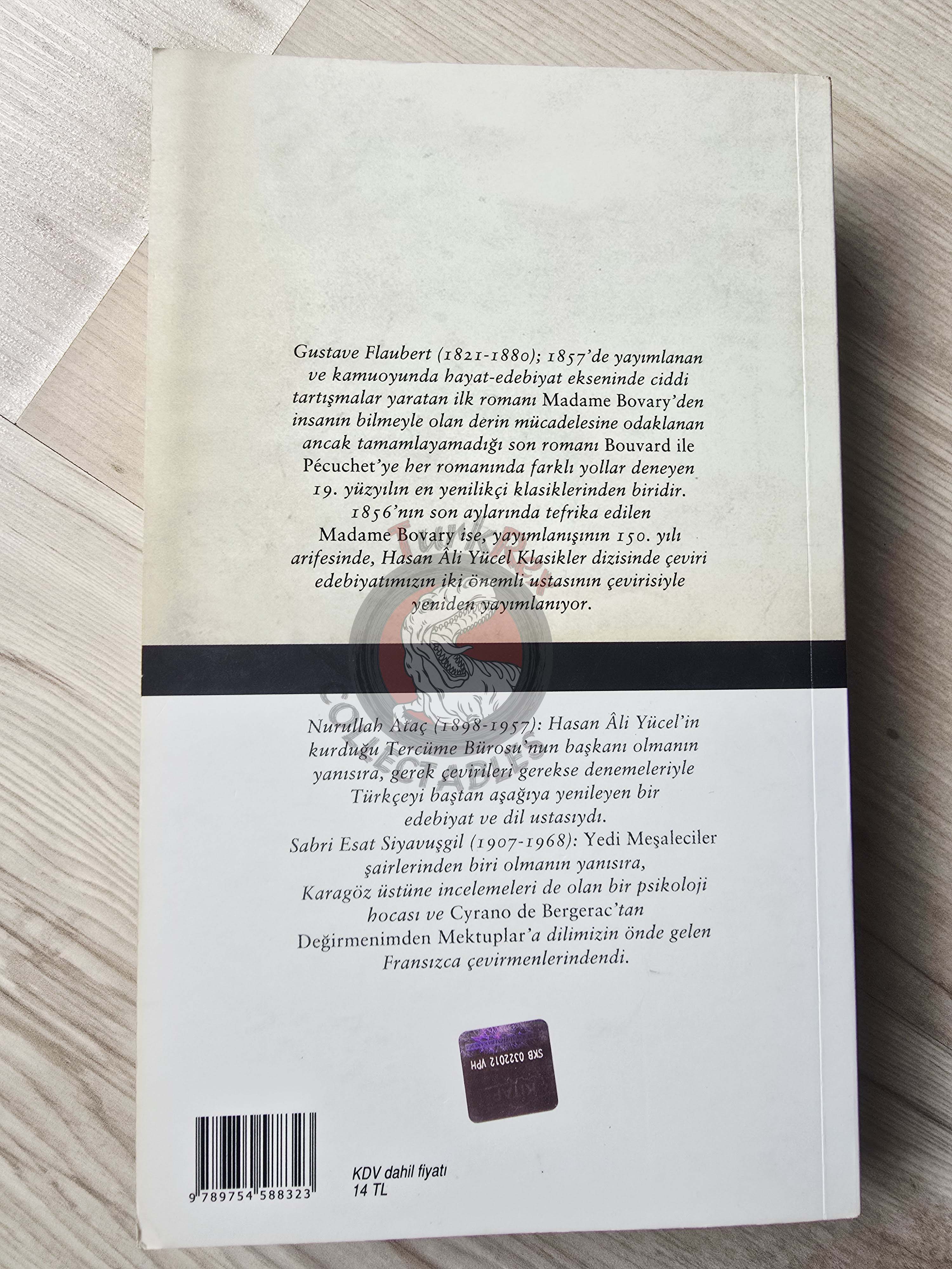 Gustave Flaubert – Madame Bovary 2009 Turkish Book Turkey