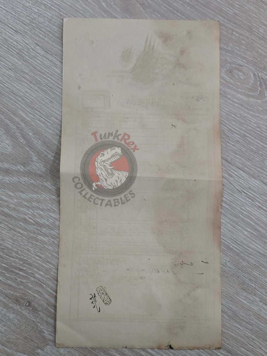 Ottoman 1889 Land Deed Field in Pristina Perliçe Title Muslim Family Kosovo Balkans