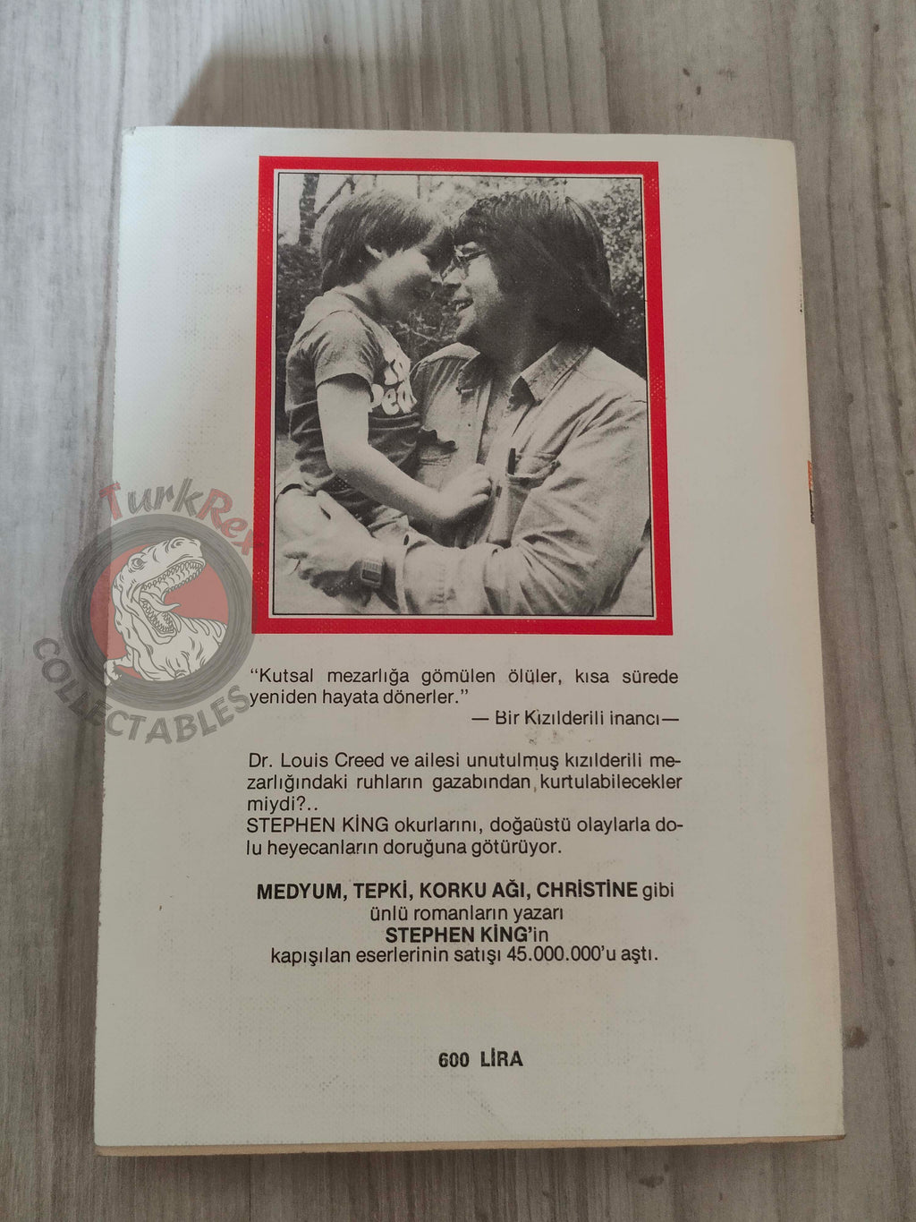 Stephen King – Pet Sematary 1984 1st Turkish Book Turkey