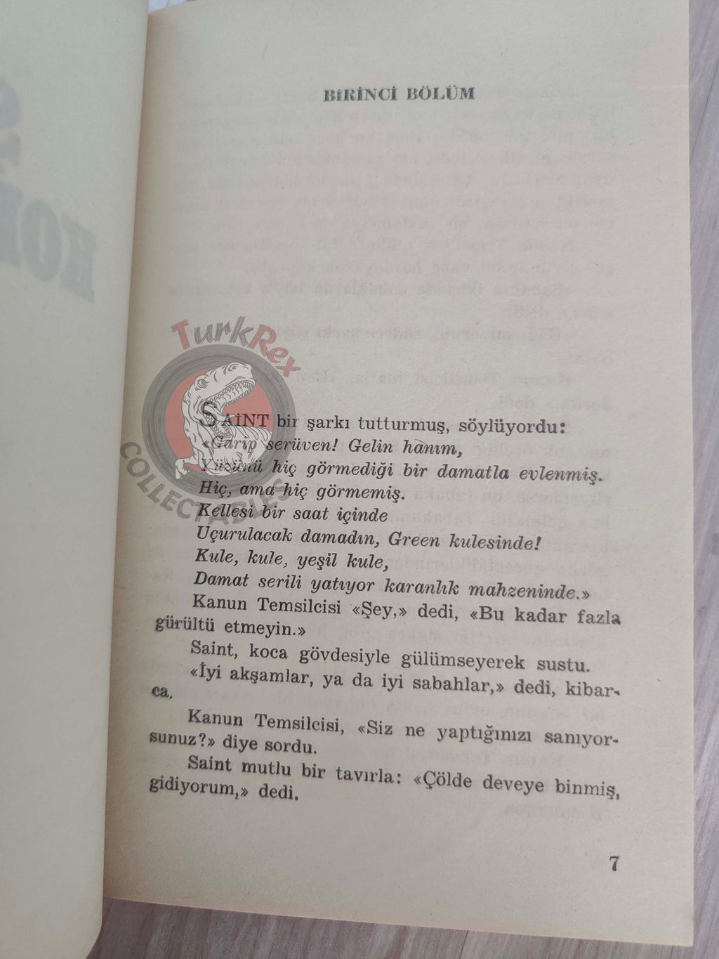 Leslie Charteris – Saint: Knight Templar 1971 1st Turkish Book Turkey