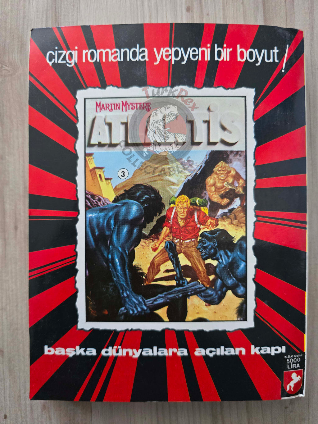 Martin Mystère #2 La vendetta di Râ 80s Turkish Comic Turkey #2 #9