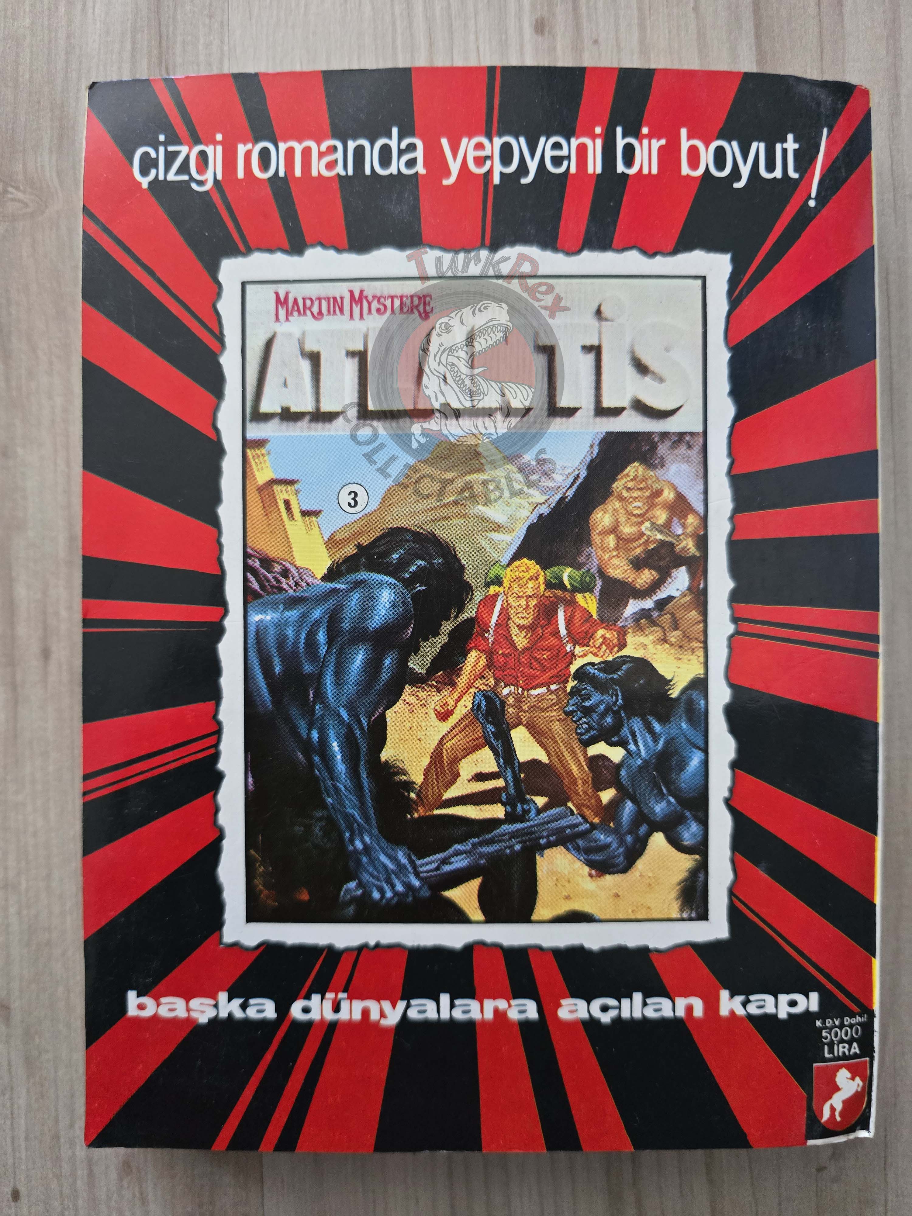Martin Mystère #2 La vendetta di Râ 80s Turkish Comic Turkey #2 #9