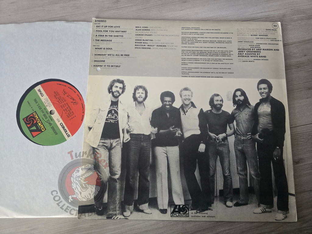 Average White Band & Ben E. King – Benny And Us Turkish Pressing Vinyl Turkey Edition