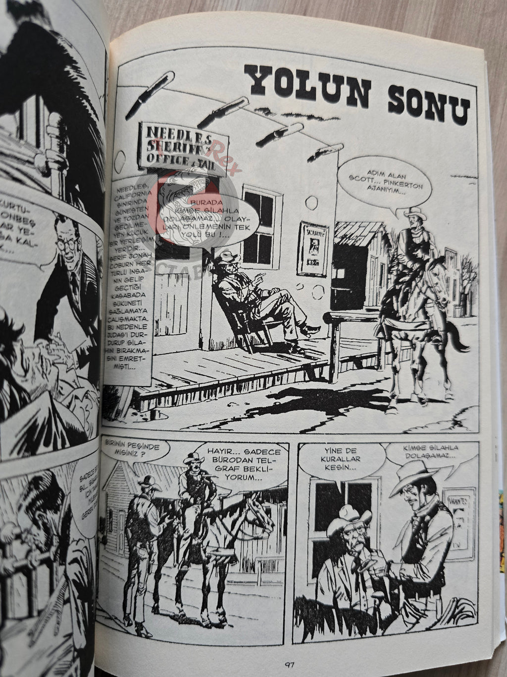 Judas #3 Turkish Edition Comic Turkey La pista insanguinata #3 #6
