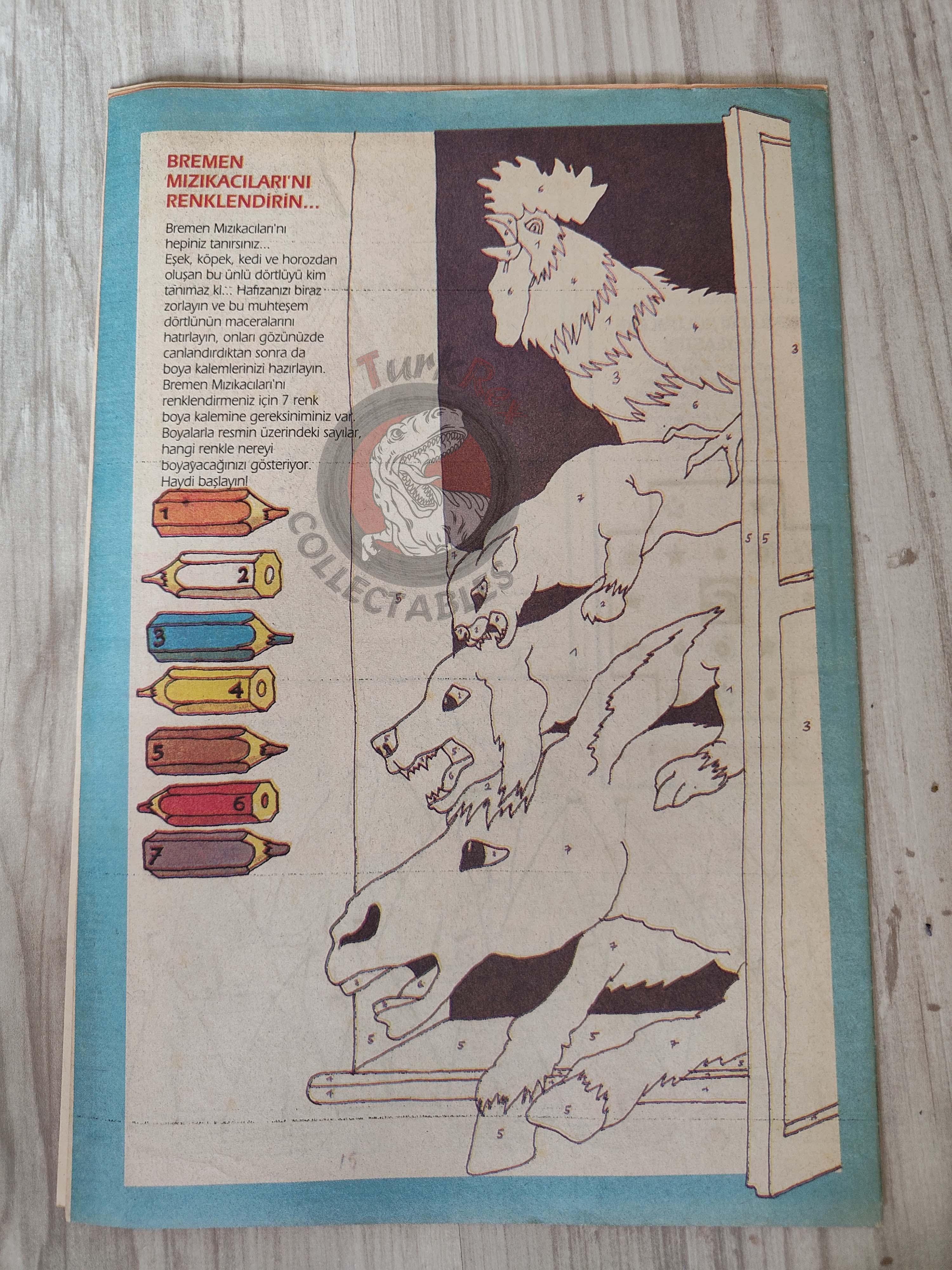 Fuzz et Fizzbi #3 1990s Turkish Comic Turkey Newspaper Giveaway