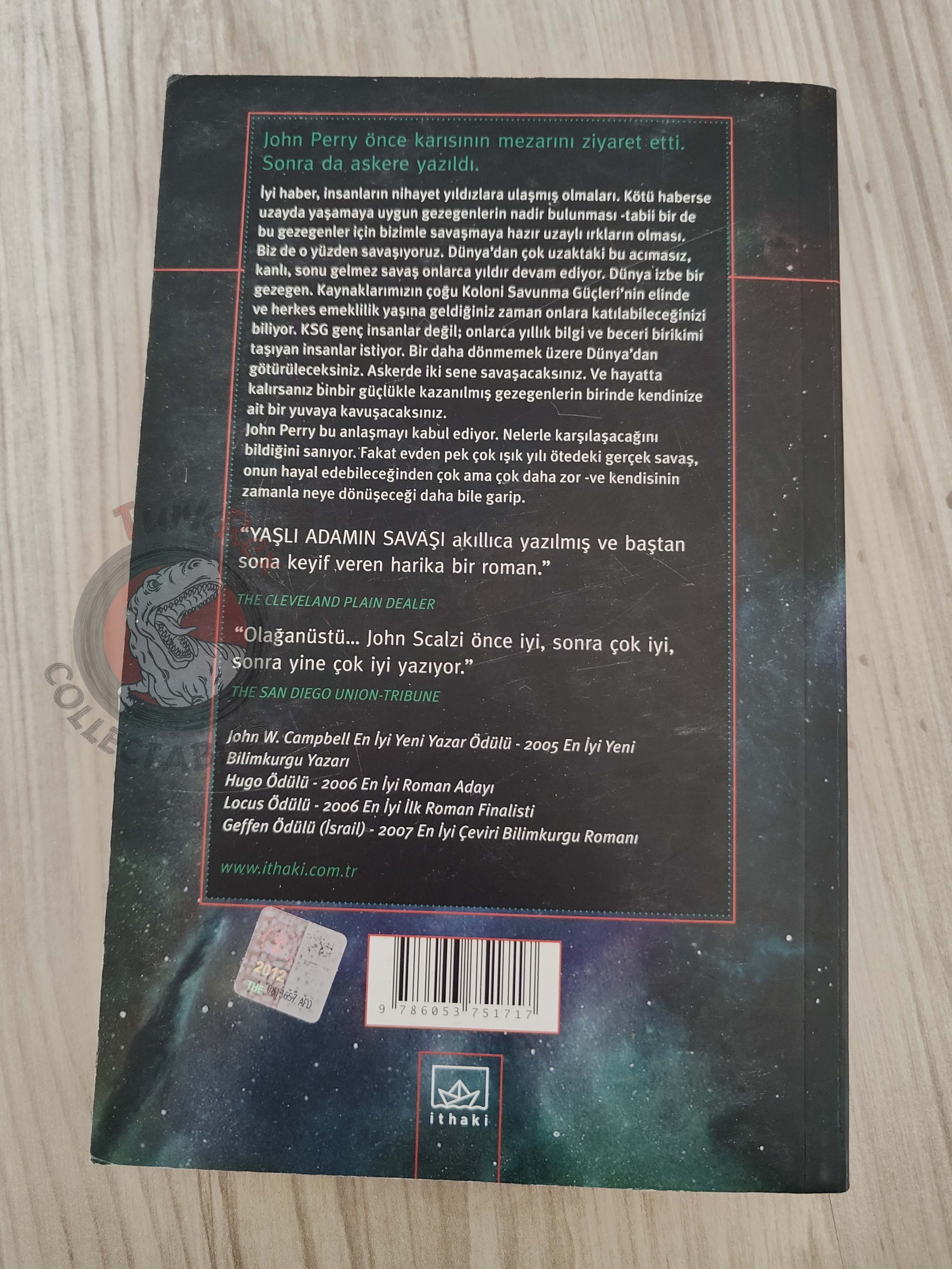 John Scalzi – Old Man’s War 1st Turkish Book Turkey Old Man’s War Series