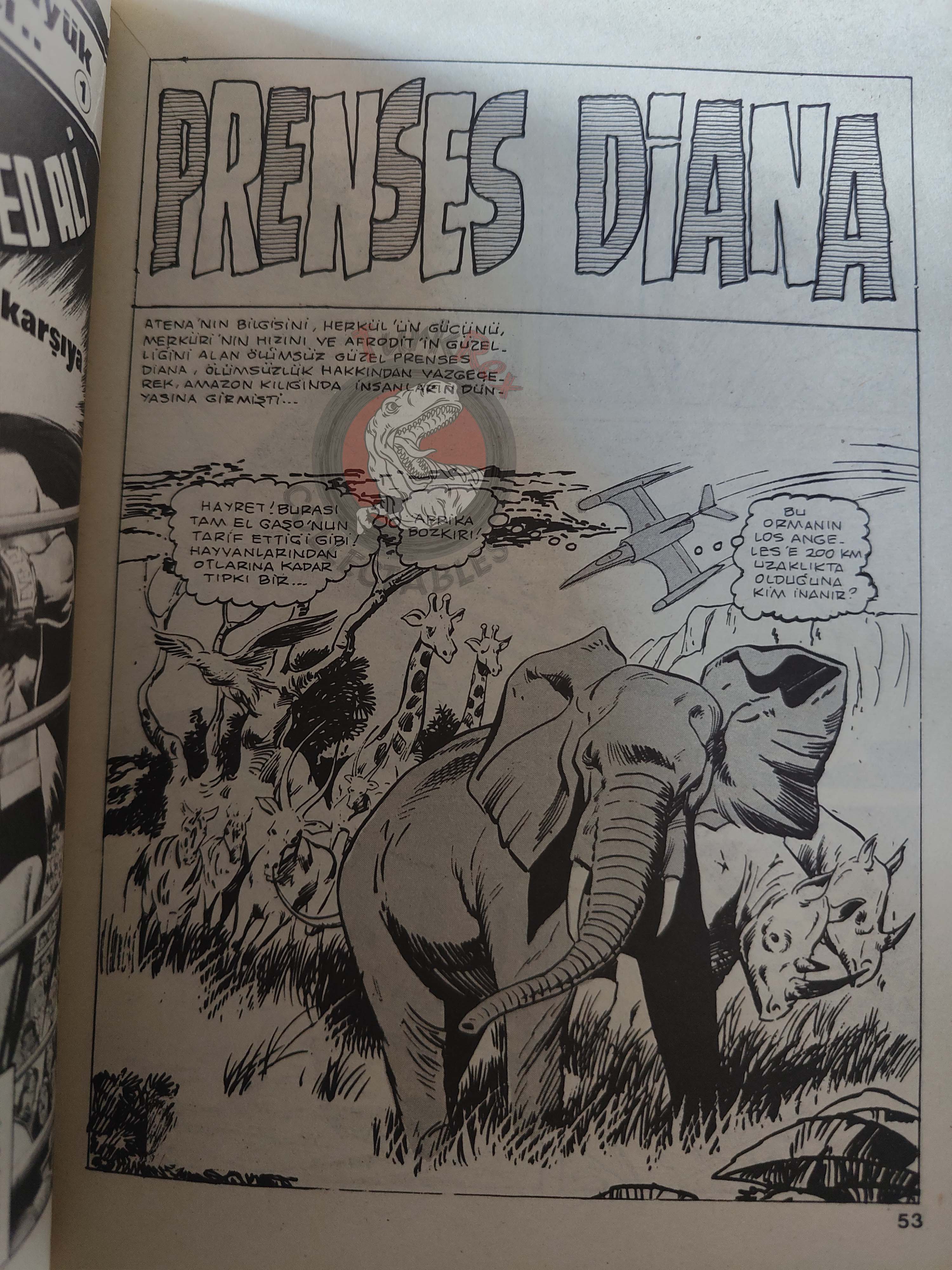 Superman #29 1984 Turkish Comic Turkey Blackhawk #380 #382 Wonder Woman #267 #268