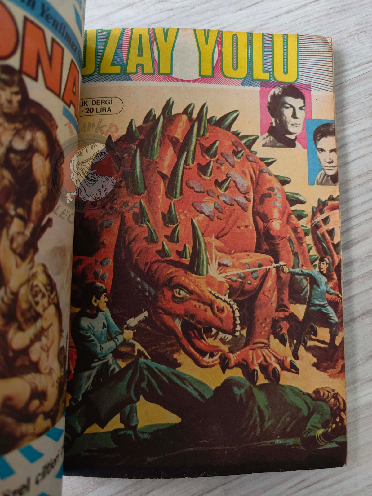 Star Trek Vol #5 1981 Turkish Comic Turkey Marvel #13 #14 #15