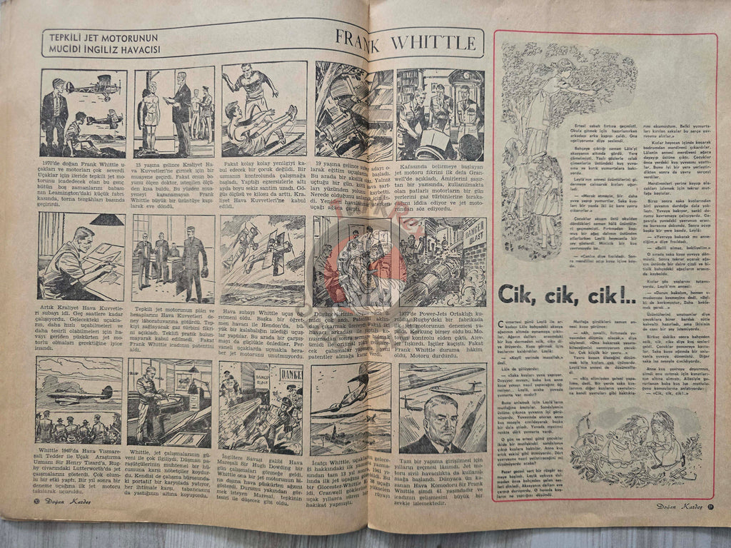 Doğan Kardeş 1969 Magazine #118 Turkish Comic Turkey Zero X, Dennis the Menace