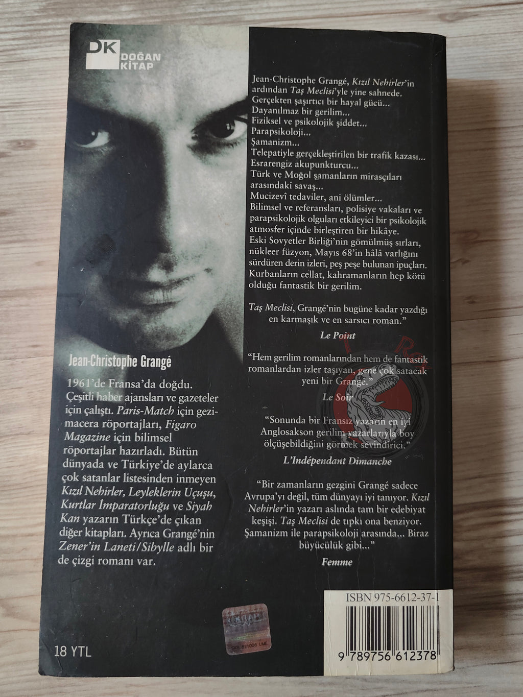 Jean-Christophe Grangé – The Stone Council 2006 Turkish Book Turkey