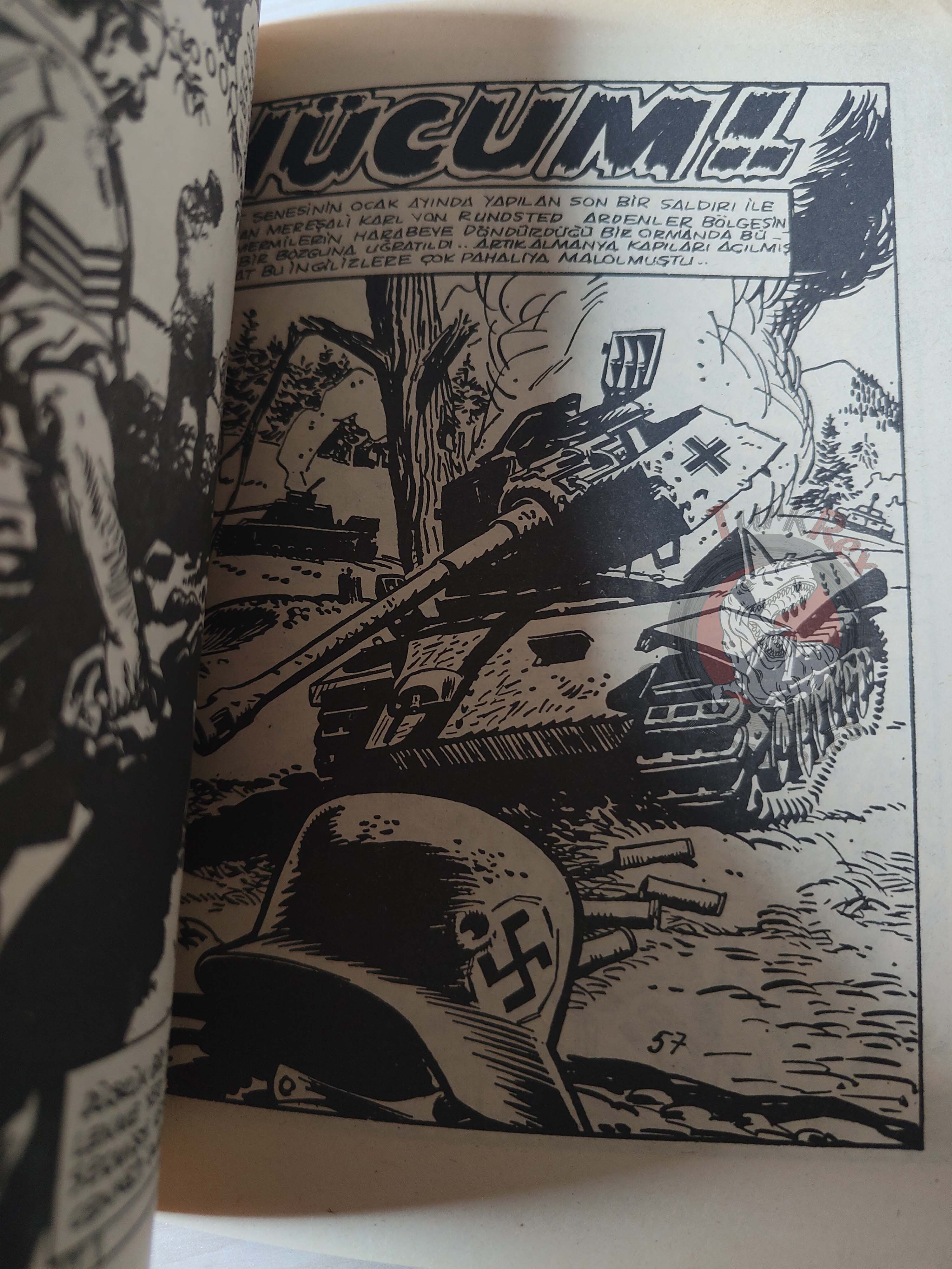 War Picture Library #1 1981 Turkish Comic Turkey WW2 stories