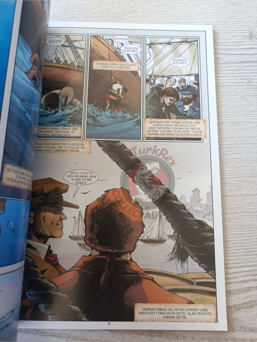 Moby Dick – Herman Melville Turkish Comic Turkey Campfire Classics
