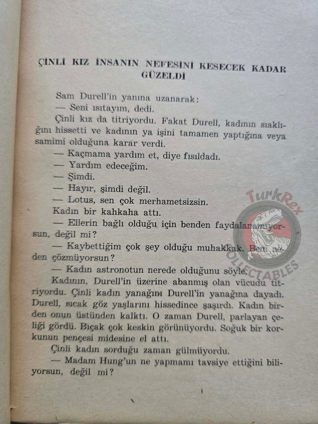 Edward Aarons – Sam Durell Assignment Moon Girl 1969 1st Turkish Book Turkey