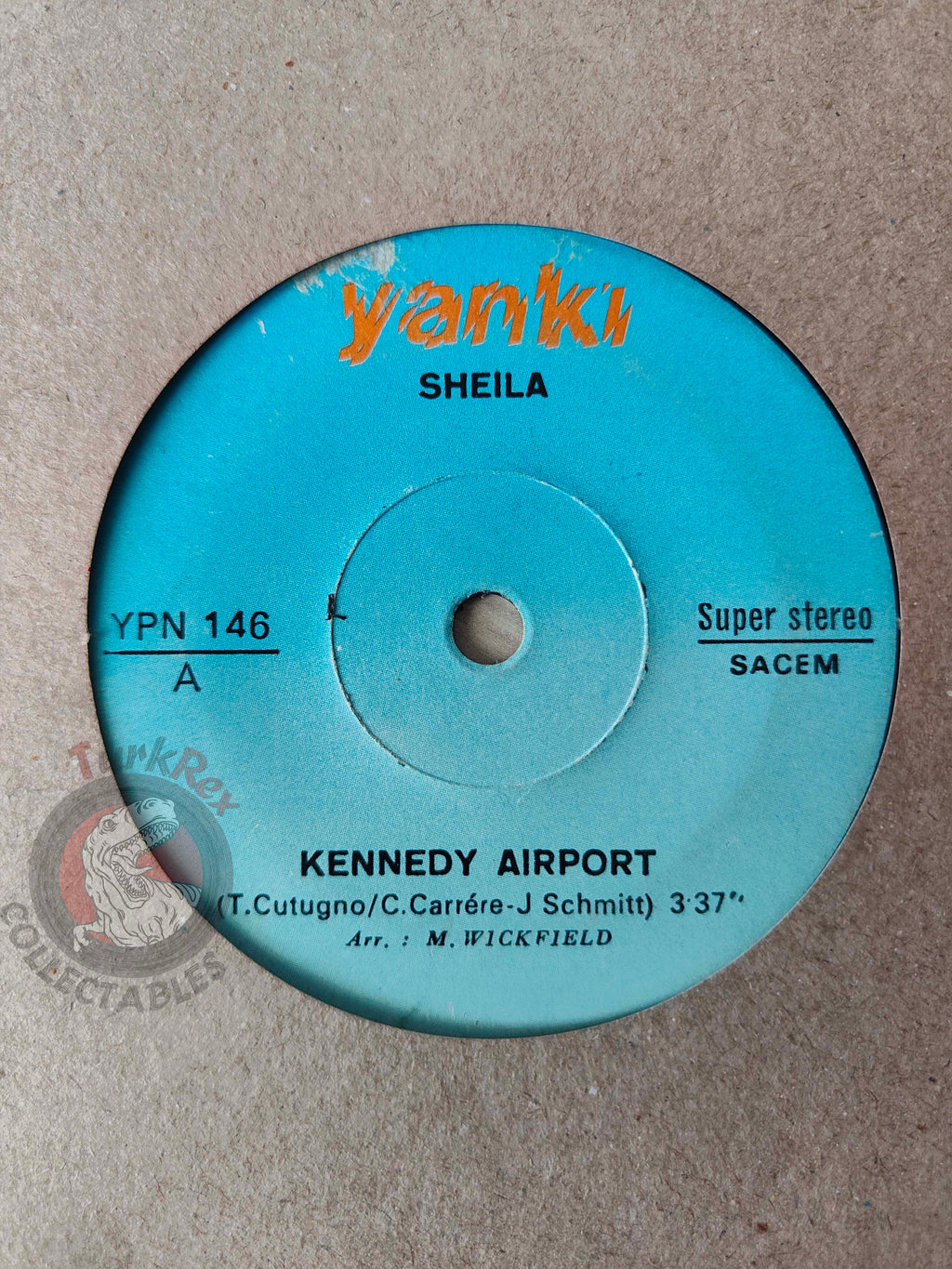 Sheila – Kennedy Airport 7" Turkish Pressing Vinyl Turkey Edition
