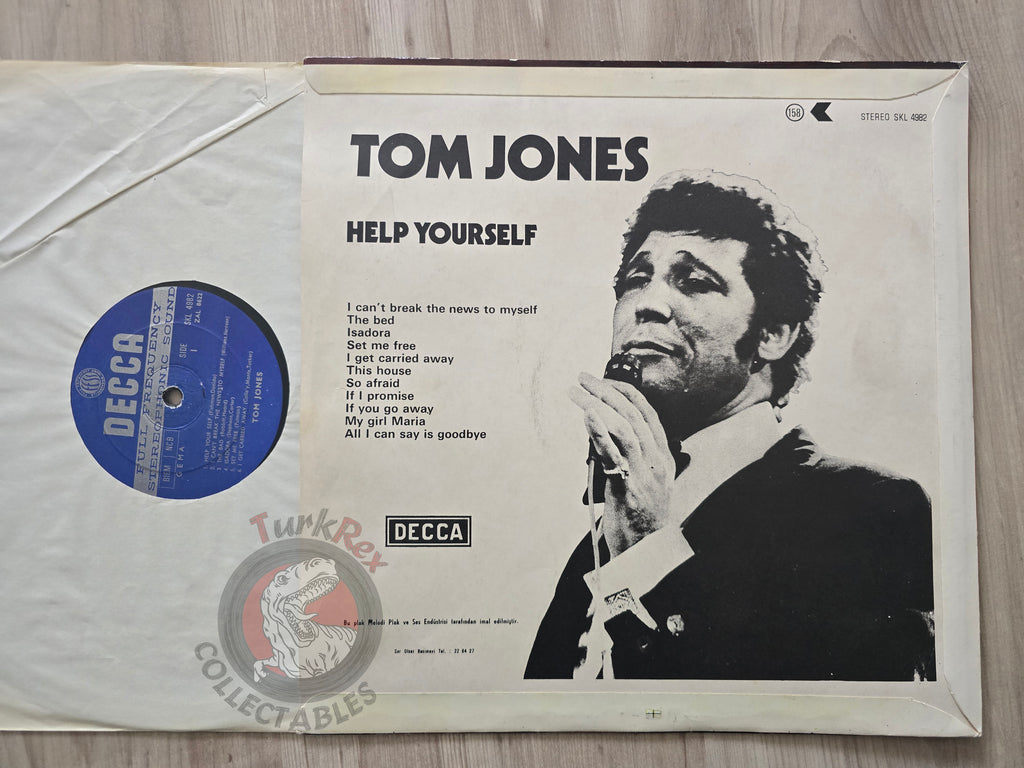 Tom Jones – Help Yourself Turkish Pressing Vinyl Turkey Edition