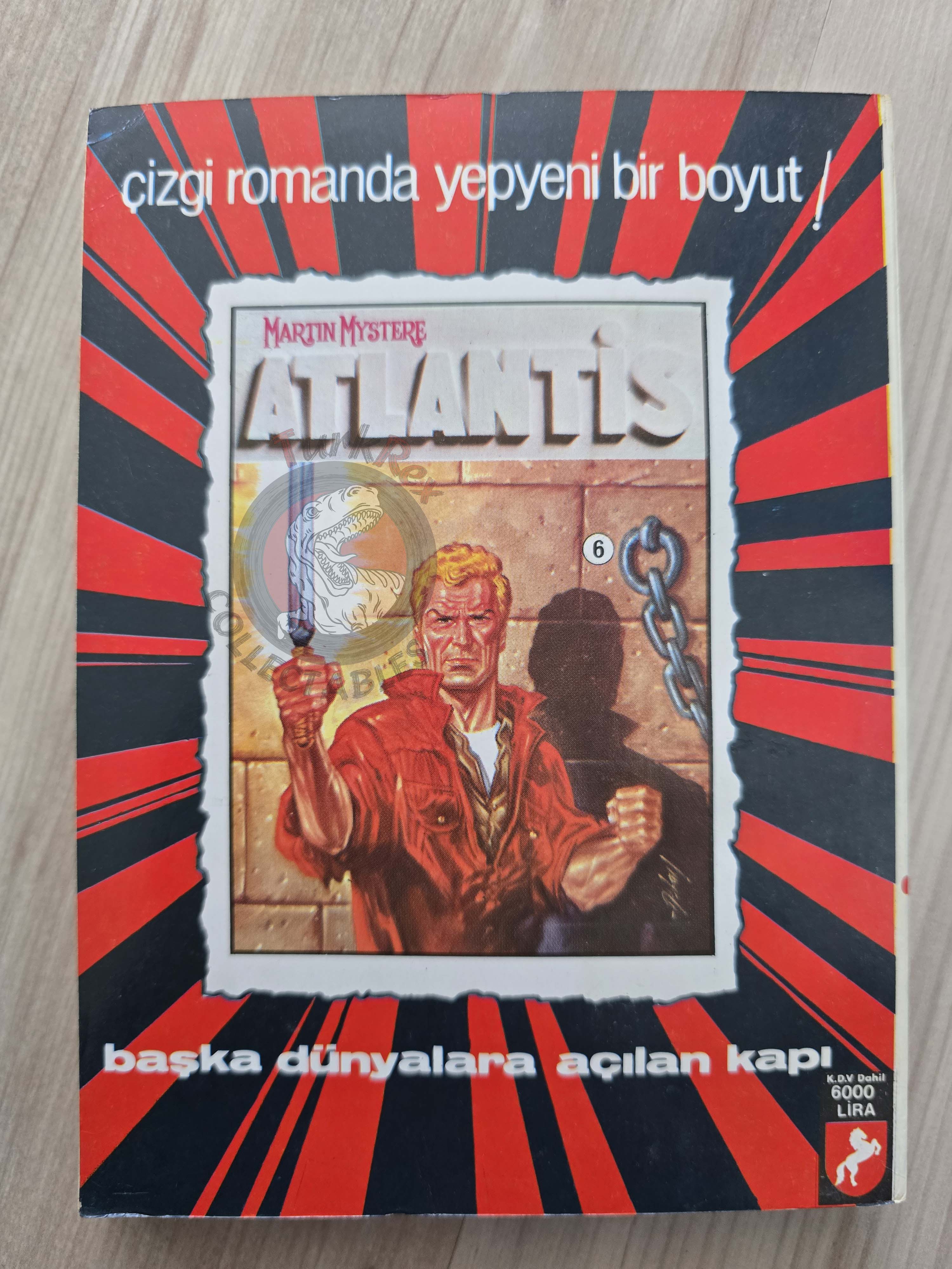 Martin Mystère #6 Il Teschio del Destino 80s Turkish Comic Turkey #11 #13