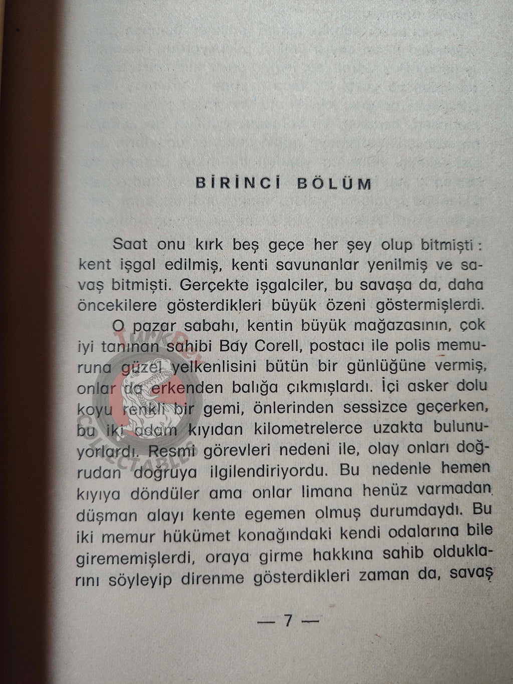 John Steinbeck – The Moon is Down 1977 Turkish Book Turkey