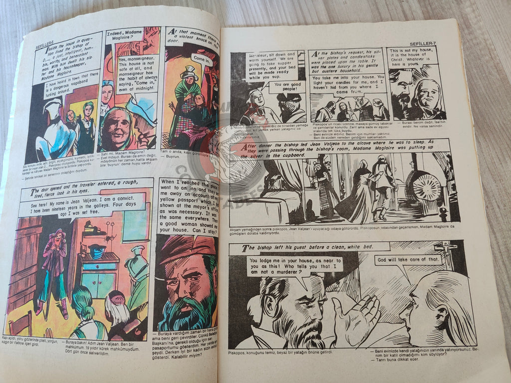 Les Miserables – Victor Hugo Turkish Comic Turkey Classics Illustrated