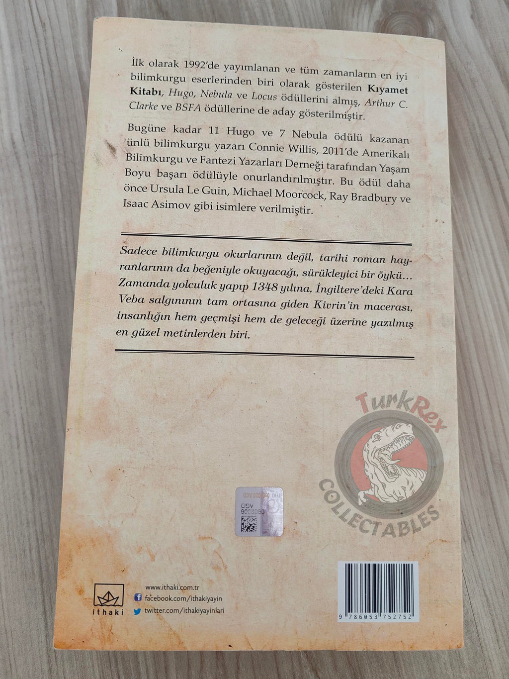 Connie Willis – Doomsday Book 2013 1st Turkish Book Turkey