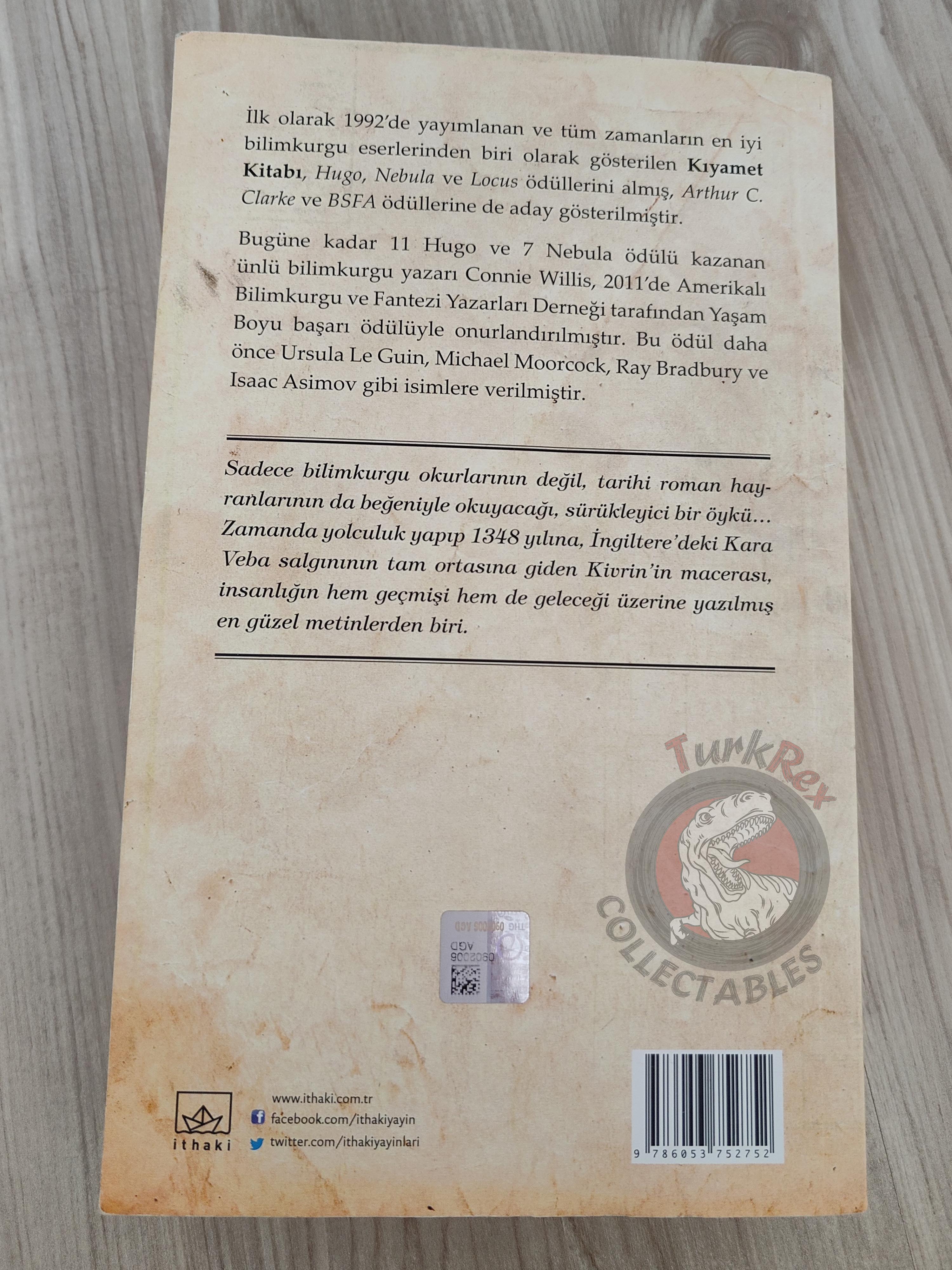 Connie Willis – Doomsday Book 2013 1st Turkish Book Turkey