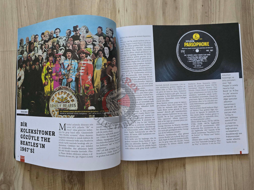 Plak Mecmuası 2017 Pink Floyd to The Velvet Underground Turkish Vinyl Collecting Mag Turkey Beatles Doors