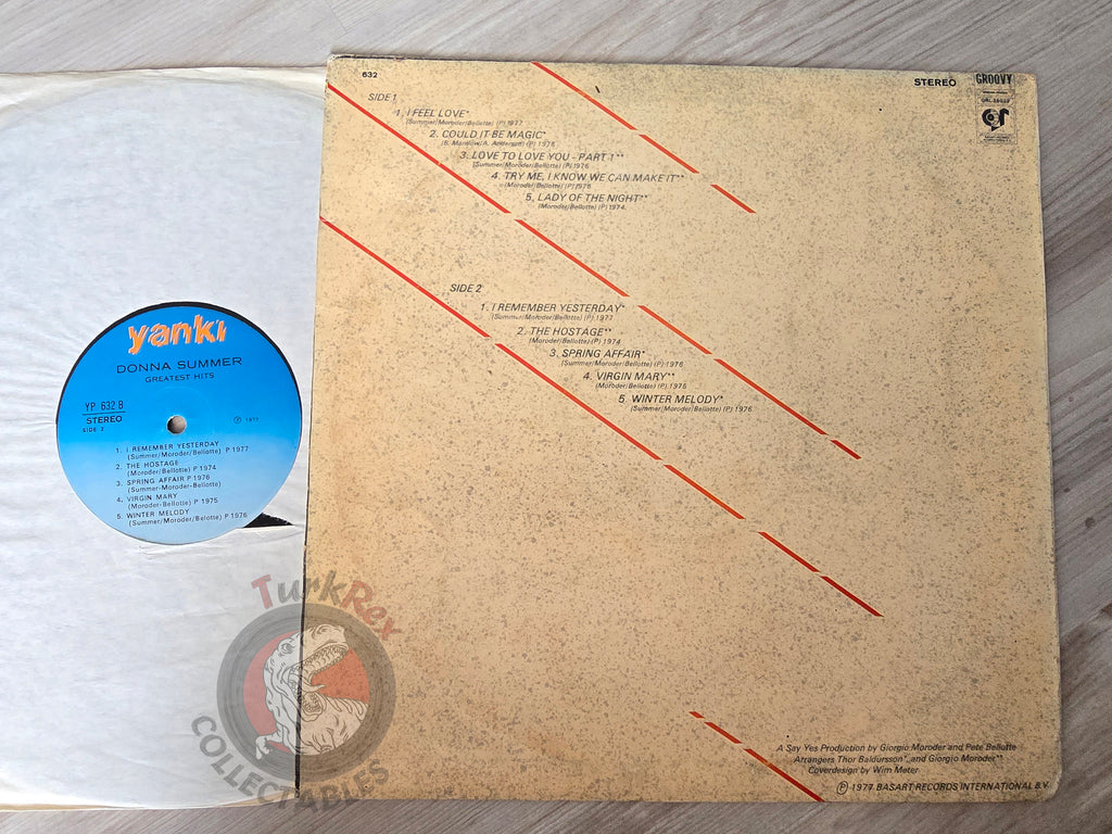 Donna Summer – Greatest Hits Turkish Pressing Vinyl Turkey Edition