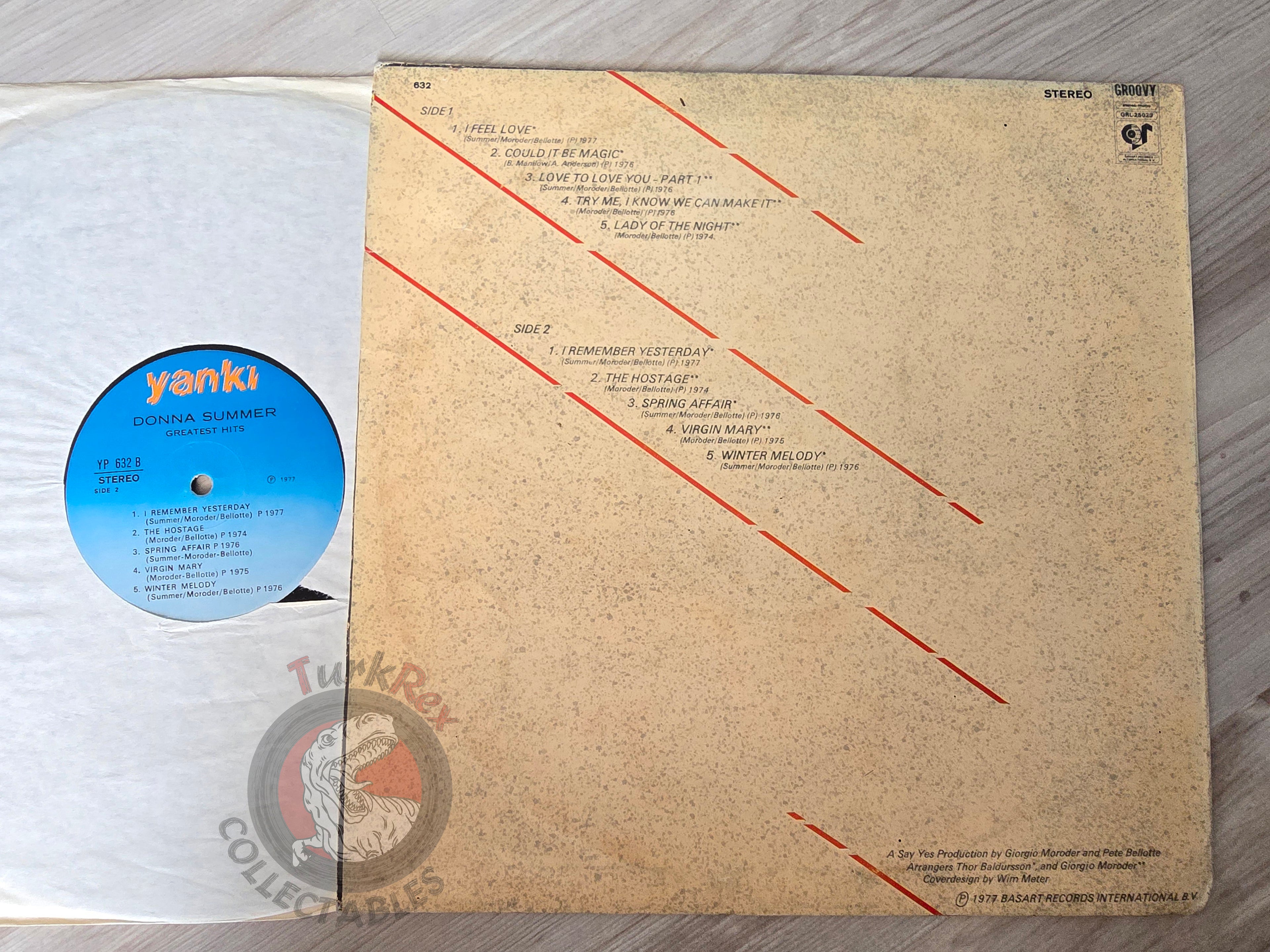 Donna Summer – Greatest Hits Turkish Pressing Vinyl Turkey Edition