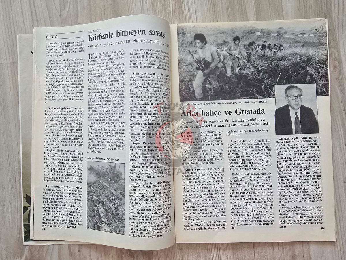 Nokta 1983 Yasser Arafat PLO Palestine Turkish Magazine Turkey Middle East Iran–Iraq War
