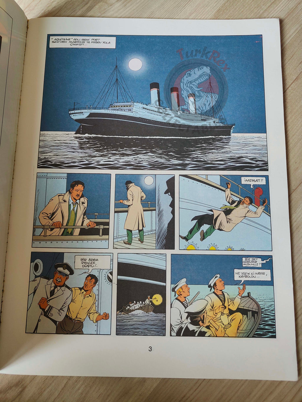 Stanislas-André Steeman - Les atouts de Monsieur Wens Turkish Comic Turkey