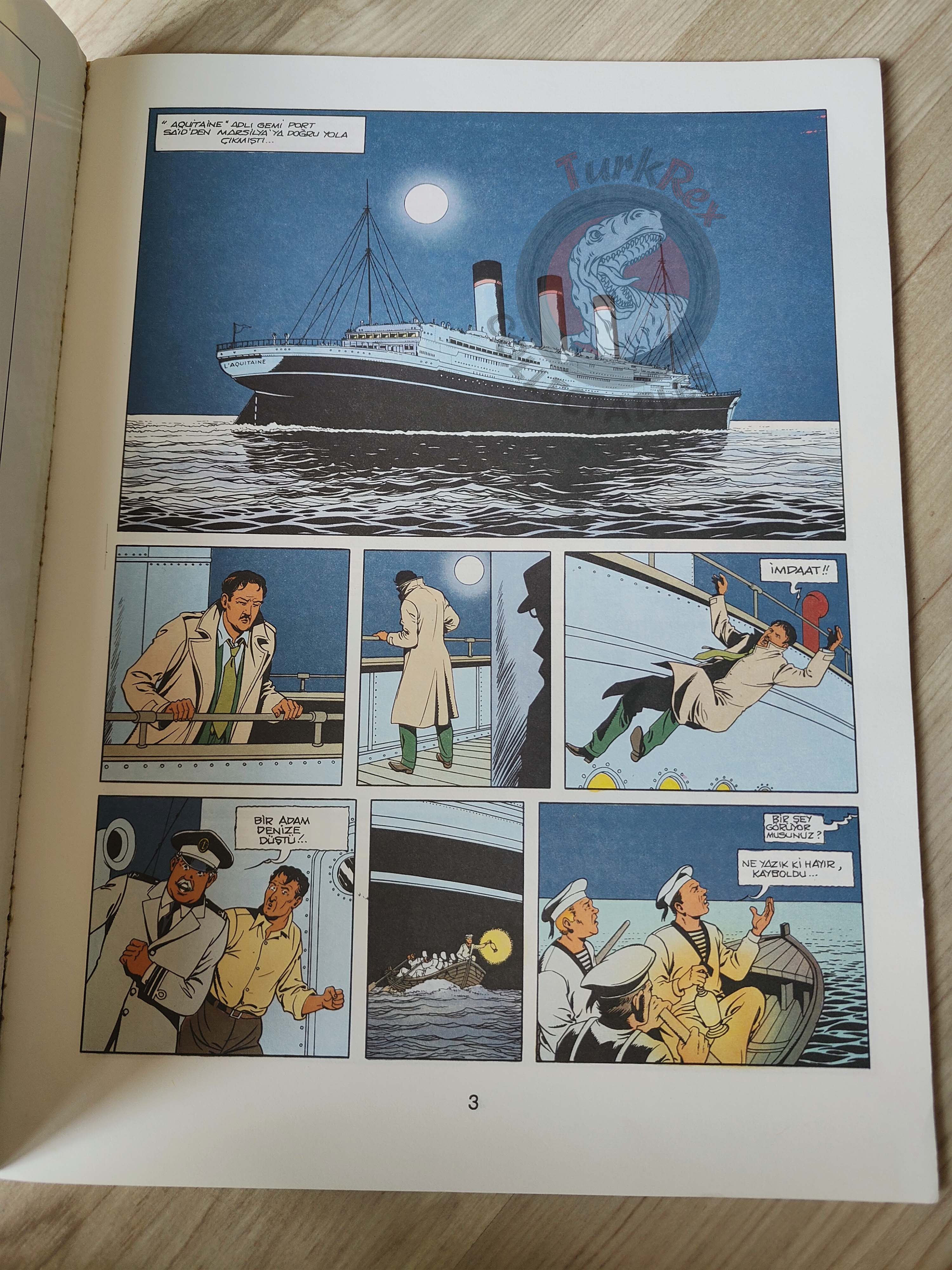 Stanislas-André Steeman - Les atouts de Monsieur Wens Turkish Comic Turkey