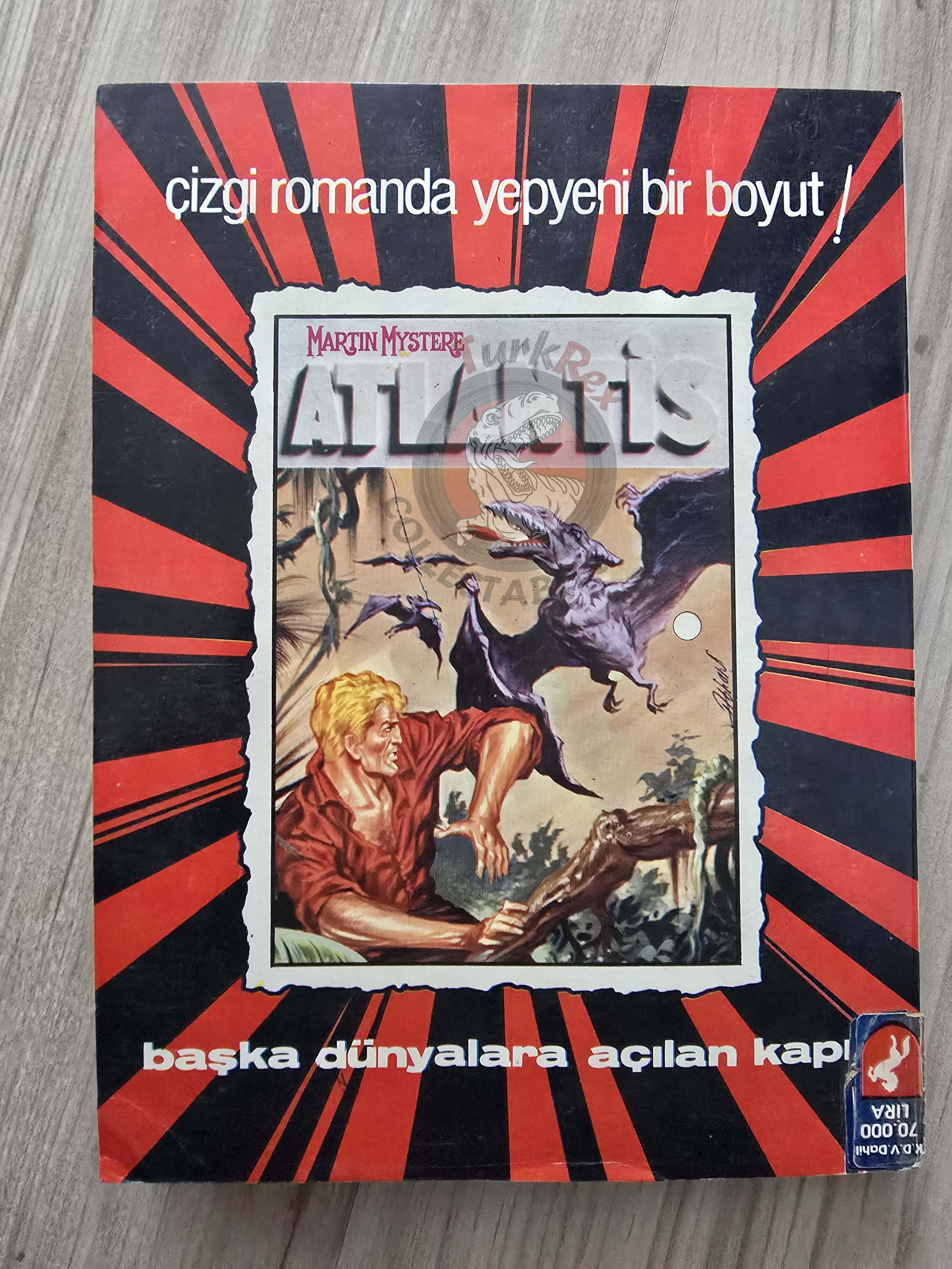 Martin Mystère #37 Sonno Mortale 80s Turkish Comic Turkey #88 #91