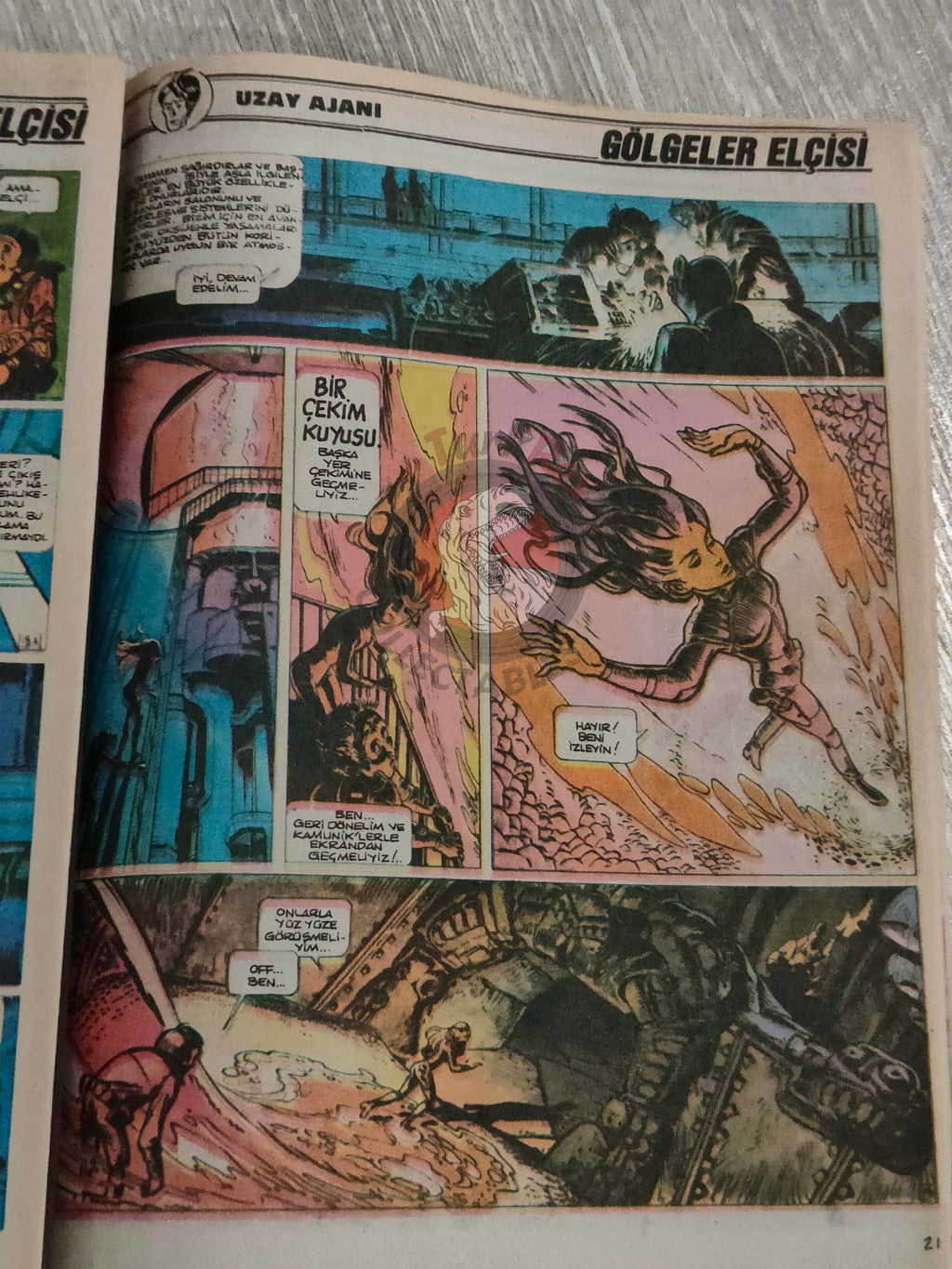 Valérian and Laureline - Ambassador of the Shadows 80s Turkish Comic Turkey et Güneş