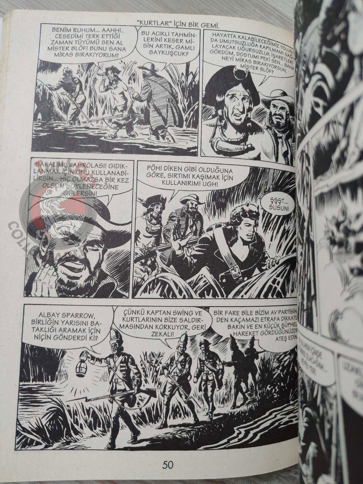 Comandante Mark #2 Turkish Edition Comic Turkey #3 #4