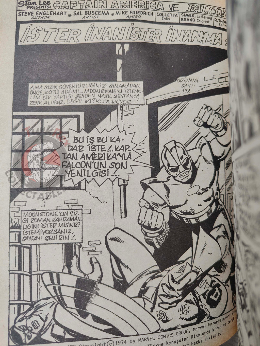 Captain America – Volume 3 1989 Turkish Comic Turkey Thor