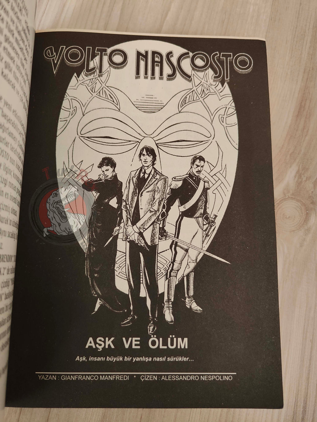 Volto Nascosto Vol #2 Amore e morte Turkish Comic Turkey Bonelli #3 #4