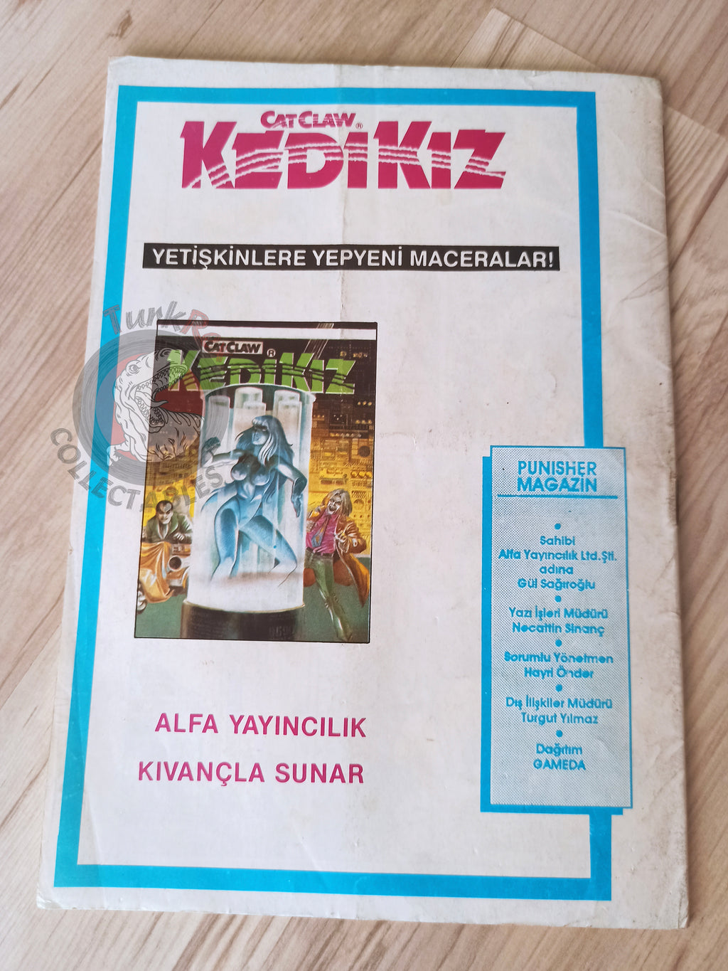 The Punisher #13 1992 Turkish Comic Turkey Vol 2 #17 Magazine #8