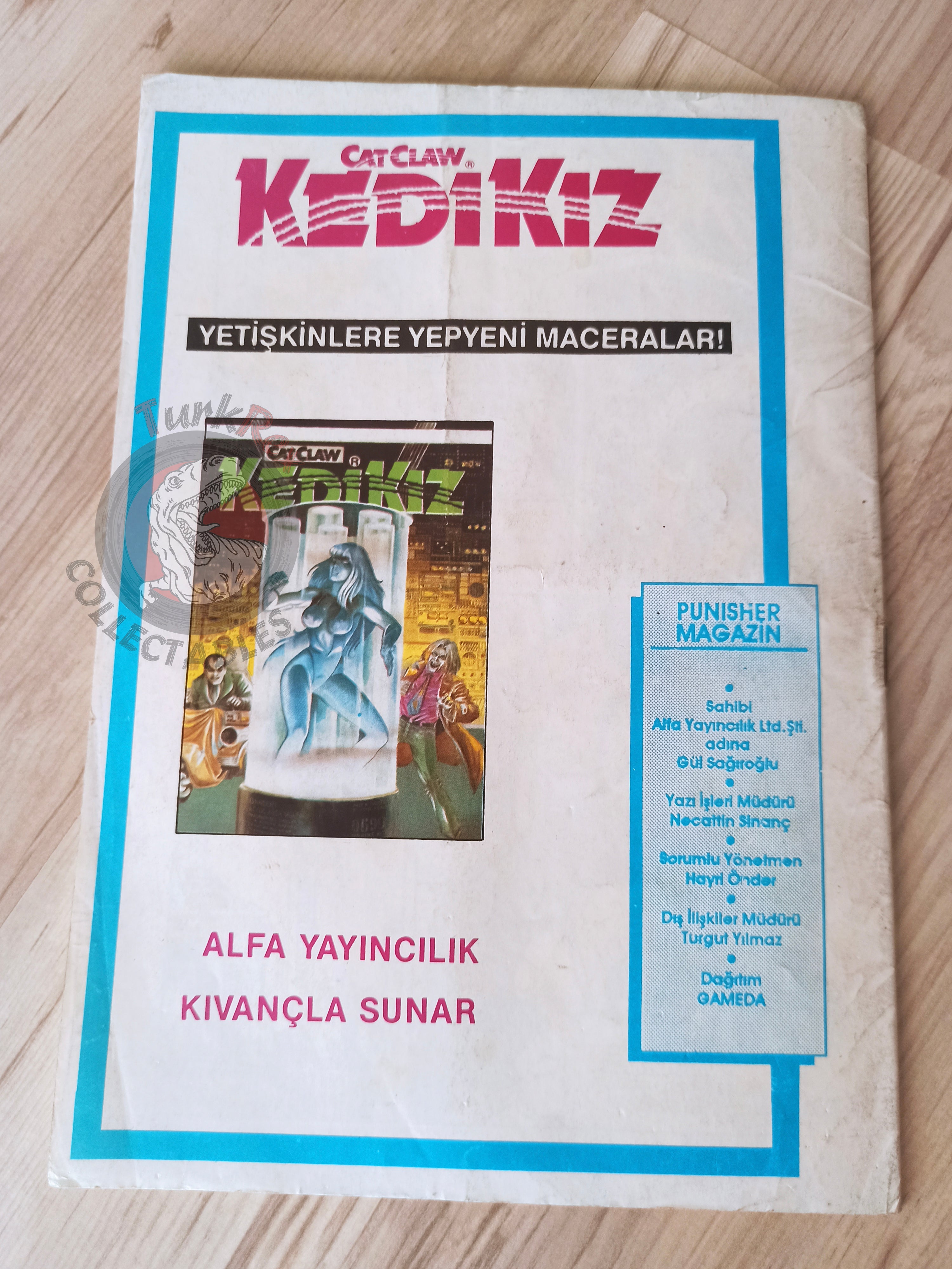 The Punisher #13 1992 Turkish Comic Turkey Vol 2 #17 Magazine #8