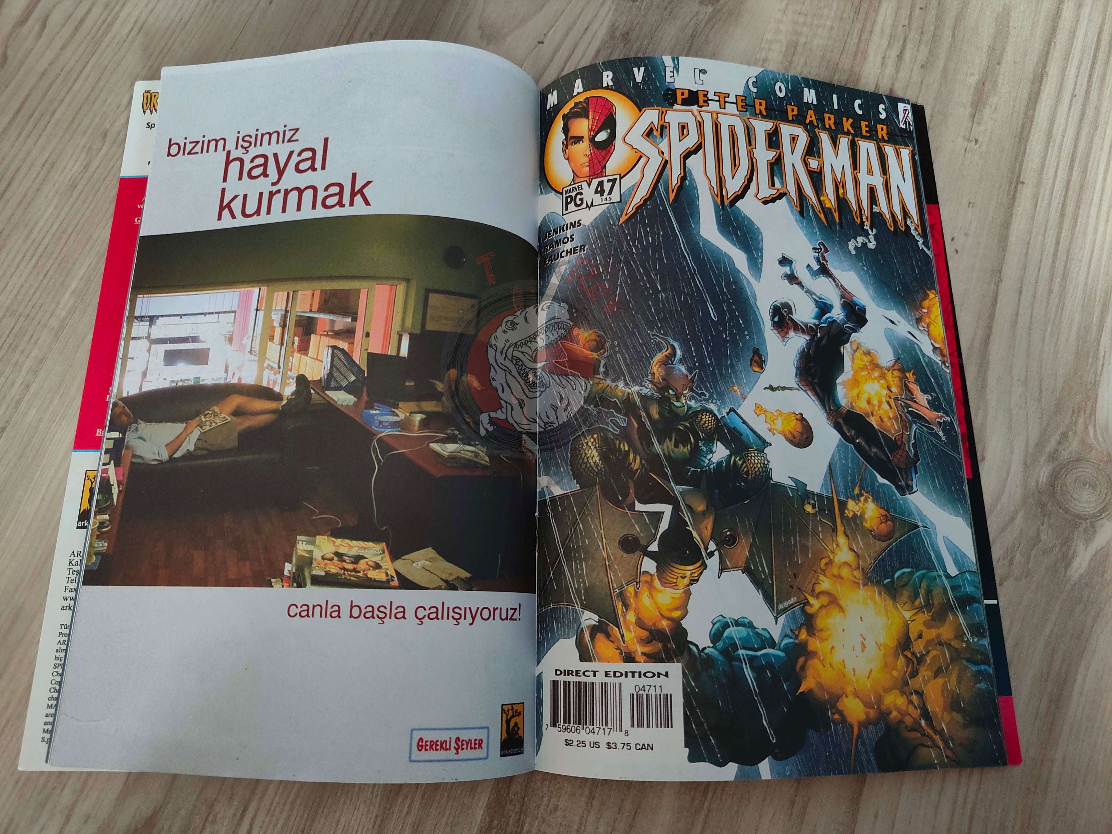 Spider-Man #18 2004 Turkish Comic Turkey The Amazing #47 Peter Parker #47