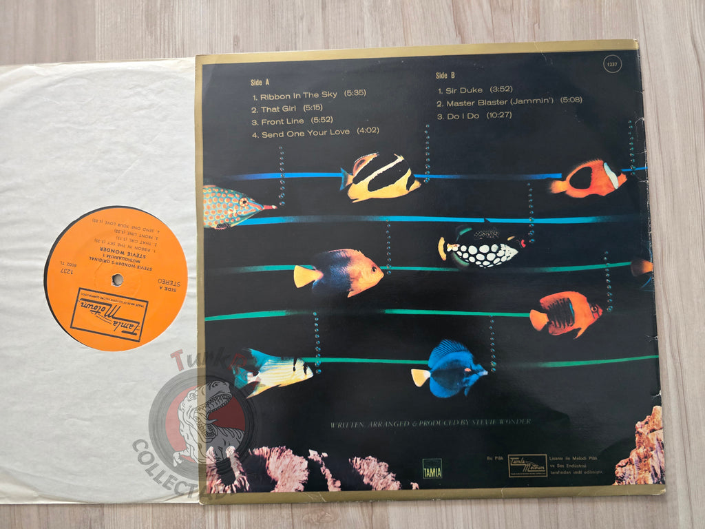 Stevie Wonder – The Original Musiquarium 1 Turkish Pressing Vinyl Turkey Edition