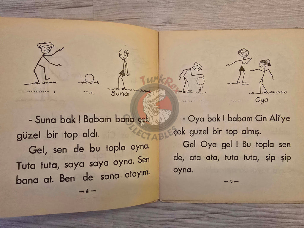 Cin Ali Series 2 – Rasim Kaygusuz 1970s Turkish Book Turkey Illustrated Education