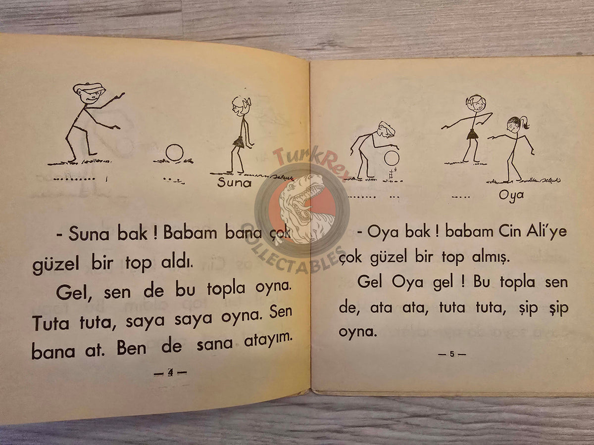 Cin Ali Series 2 – Rasim Kaygusuz 1970s Turkish Book Turkey Illustrated Education