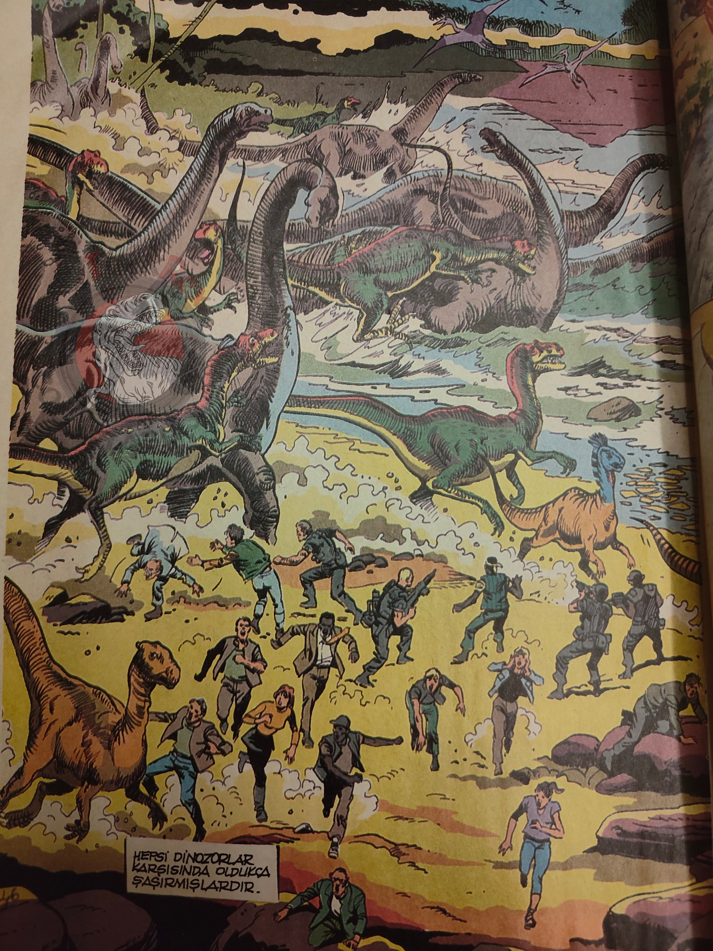 Dreadlands #4 1990s Turkish Edition Comic Turkey Newspaper Giveaway