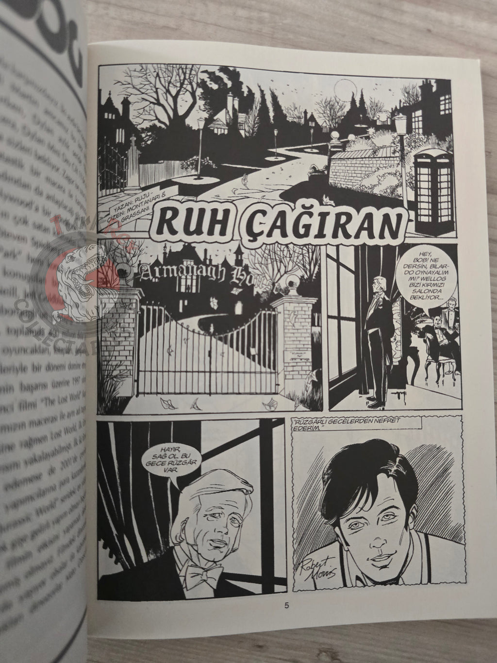 Dylan Dog #32 2017 Turkish Comic Turkey #130 Il negromante