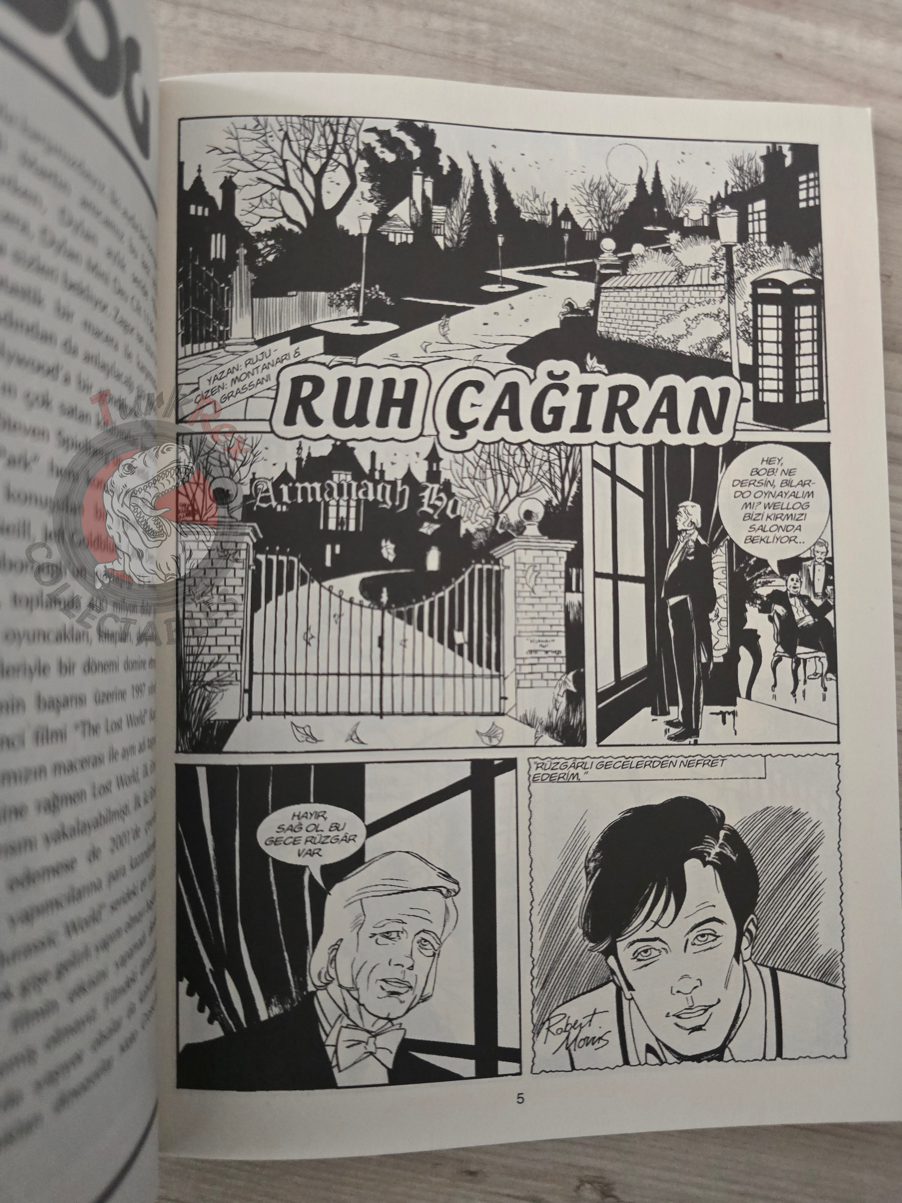 Dylan Dog #32 2017 Turkish Comic Turkey #130 Il negromante