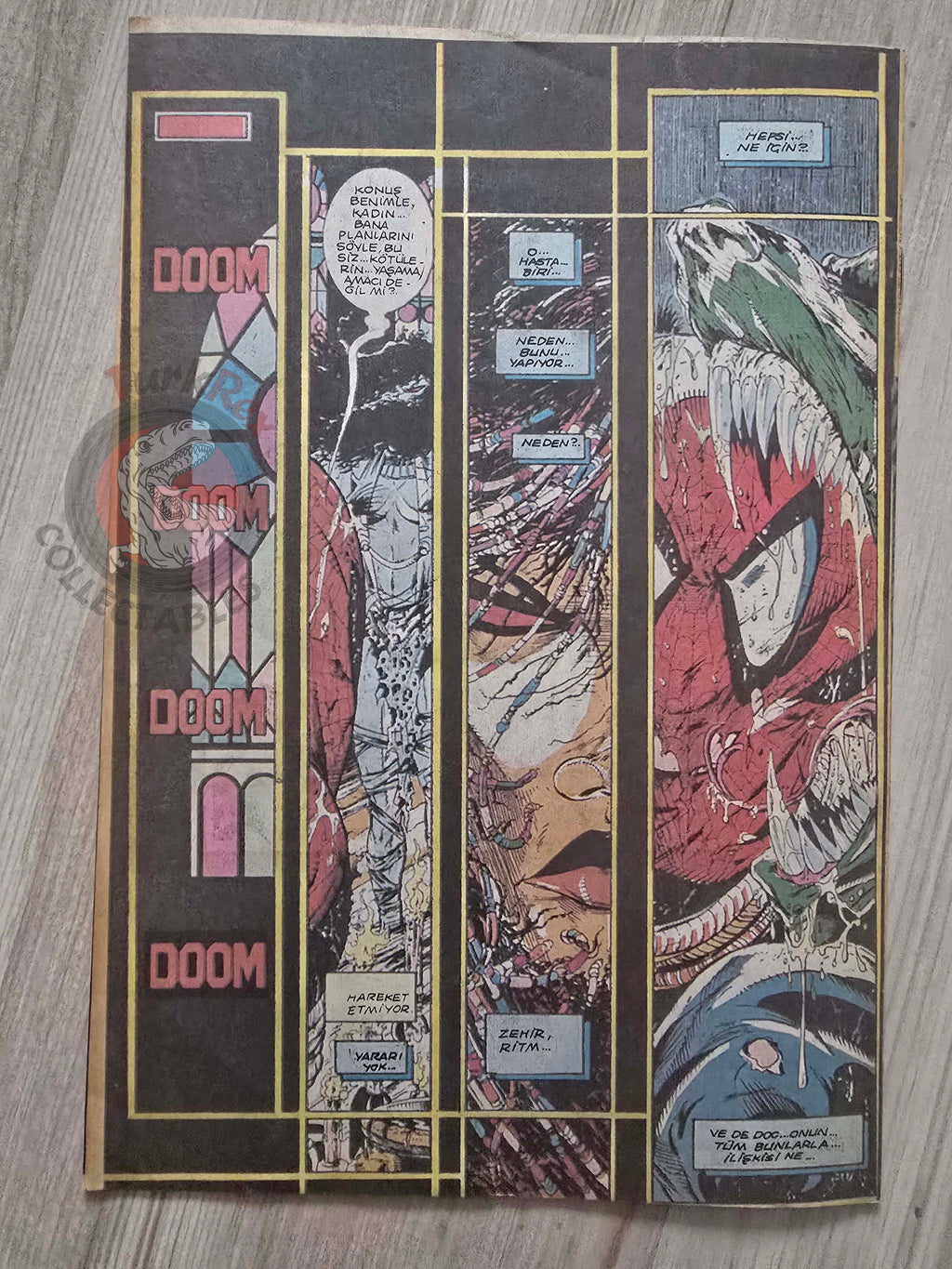 Spider-Man #7 1990s Turkish Comic Turkey Spider-Man #4 Todd McFarlane